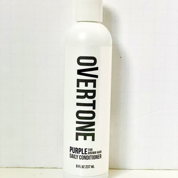 OVERTONE PURPLE FOR BROWN HAIR DAILY CONDITIONER - 8 FL OZ - Picture 1 of 2